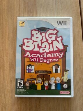 Big Brain Academy Wii Degree game for Nintendo Wii (Q)